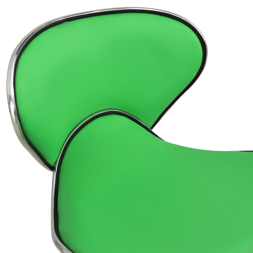 vidaXL kontorstol kunstlæder grøn